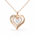 The Always & Forever Heart Necklace view 6