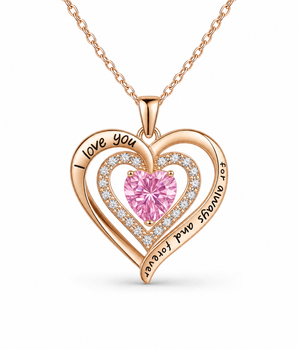 The Always & Forever Heart Necklace
