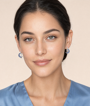The Moon & Stars Earrings - Nina Kane Jewellery