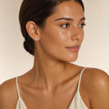 The Freya Marquise Stud Earrings view 4