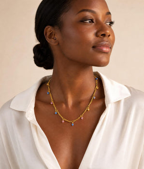 The Confetti Charm Necklace