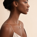 Leandra Pearl and Diamond Necklace view 5