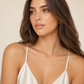 The Aurelie Solitaire Necklaces view 4