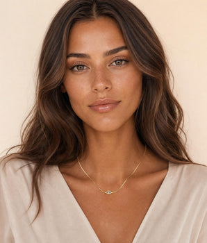 The Elianne Baguette Necklace