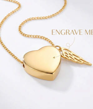 Custom Heart Urn Necklaces