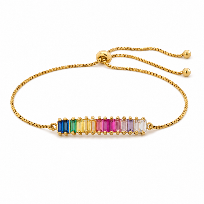 The Rainbow Slider Bracelet