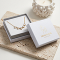 The Delphine Five Heart Necklace view 6