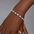 Drew Heart Diamond Bracelets view 5