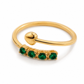 The Sweetheart Bar Rings view 8