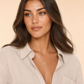 Katherine Diamond Heart Necklace view 4