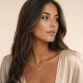 The Elianne Baguette Necklace view 4