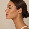 The Freya Marquise Stud Earrings view 5
