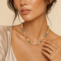 The Rainbow Clover Necklace view 3
