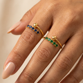 The Sweetheart Bar Rings view 5