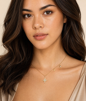 The North Star Charm Necklace