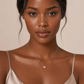 Leandra Pearl and Diamond Necklace view 2