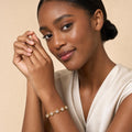 Drew Heart Diamond Bracelets view 2