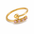 The Sweetheart Bar Rings view 7