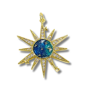 The Cosmic Star Charm / 18K Gold Plated
