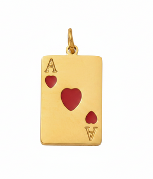 The Ace of Hearts Charm