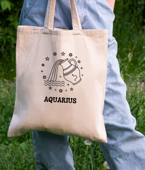 The Horoscope Tote Bags - Canvas
