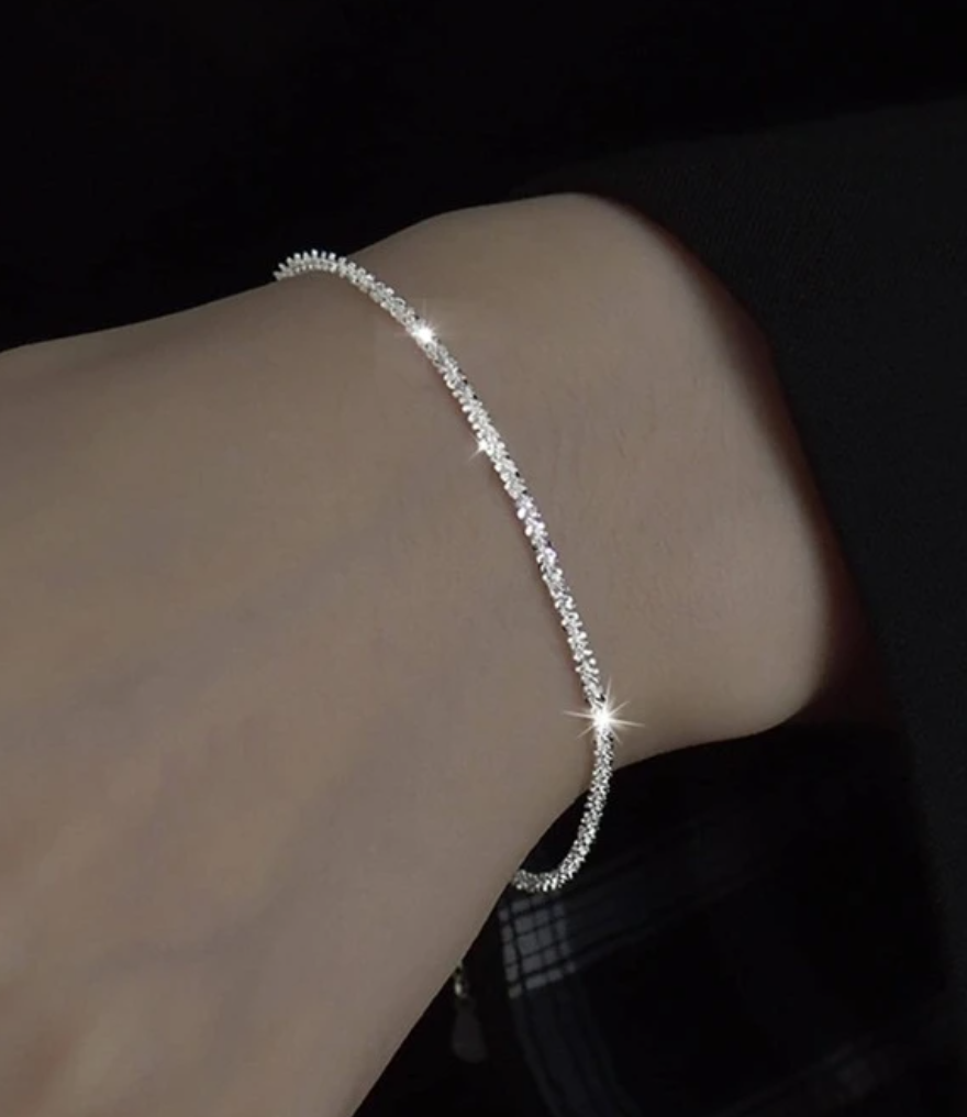 Eden Flash Chain Bracelet / Stainless Steel - Nina Kane Jewellery