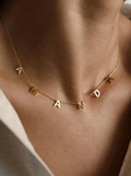 Olga Dainty Personalised Name Necklace view 2