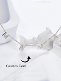 Olga Dainty Personalised Name Necklace view 7