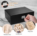 Large Capacity Leather Jewellery Boxes / Leather view 4