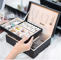 Large Capacity Leather Jewellery Boxes / Leather view 3