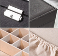 Large Capacity Leather Jewellery Boxes / Leather view 5