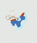 Leather Rocking Horse Bag Charm / Leather view 5