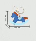 Leather Rocking Horse Bag Charm / Leather view 6