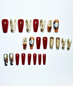 Autumn Days Press on Nails / 24 Pack - Nina Kane Jewellery