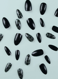 Black Hearts Press On Nails / 24 Pack view 2