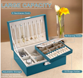 Large Luxury Jewellery Case / Leather view 2
