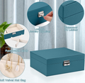 Large Luxury Jewellery Case / Leather view 3