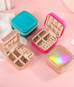 Metallic Jewellery Boxes - Nina Kane Jewellery