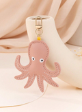 Leather Octopus Bag Charm / Leather view 6