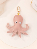 Leather Octopus Bag Charm / Leather view 7