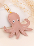 Leather Octopus Bag Charm / Leather view 5