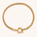 The Curb Chain Charm Bracelet view 1