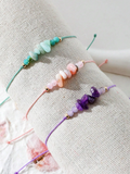 3 Piece Crystal Wish Bracelets / Crystal view 2