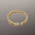 Aurora Minimalist Clip Chain Bracelet / 18K Gold Plated view 1