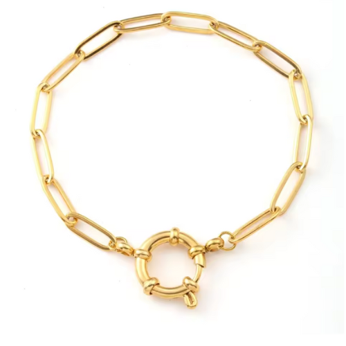 Ava Luxe Paperclip Chain Bracelet