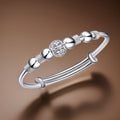 Catarina Beaded Bangle / 925 Sterling Silver view 4