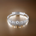 Catarina Beaded Bangle / 925 Sterling Silver view 5