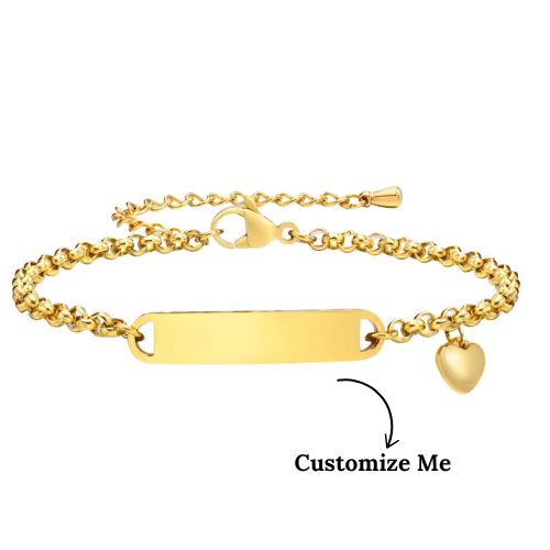 Edna Personalised ID Bracelet