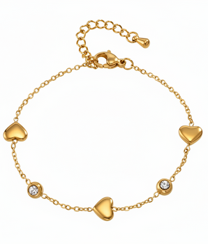 Golden Crush Bracelet - Nina Kane Jewellery