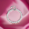 Rosalind Beaded Bracelet / 925 Sterling Silver view 1